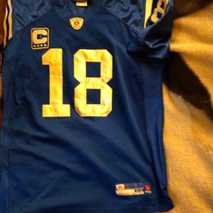 Reebok authentic Peyton Manning Indianapolis Indiana Colts Jersey captain 2 year